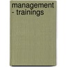 Management - Trainings by Christoph Warhanek