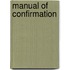 Manual of Confirmation
