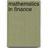 Mathematics In Finance by Unknown