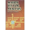 Matrix Vector Analysis door Richard Eisenman