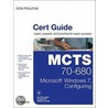 Mcts 70-680 Cert Guide door Don Poulton