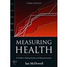 Measuring Health 3/e C door Ian McDowell