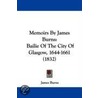 Memoirs By James Burns door James Burns