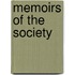 Memoirs Of The Society