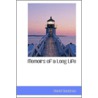 Memoirs of a Long Life by Sir David Davidson