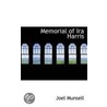 Memorial Of Ira Harris door Joel Munsell