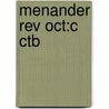 Menander Rev Oct:c Ctb by Menander
