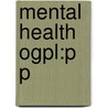 Mental Health Ogpl:p P door Tony Kendrick