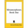 Metamorphoses Book One by Ovid Ovid