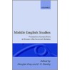 Middle English Studies by Ph.D. Gray