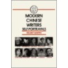 Modern Chinese Writers door Helmut Martin