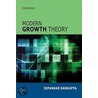 Modern Growth Theory C door Dipankar Dasgupta