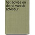 Het advies en de rol van de adviseur