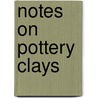 Notes On Pottery Clays by James Fairie
