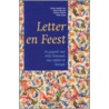 Letter en Feest door Marcel Barnard