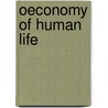 Oeconomy of Human Life door Economy