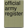 Official Army Register door United States.