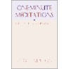 One Minute Meditations door Knofel Staton