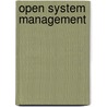 Open System Management door Gary M. Nelson
