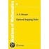 Optimal Stopping Rules