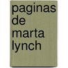 Paginas de Marta Lynch by Marta Lynch