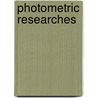 Photometric Researches by Charles Sanders Peirce
