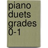 Piano Duets Grades 0-1 door Pam Wedgwood