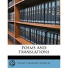 Poems And Translations door Philip Stanhope Worsley