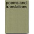 Poems And Translations