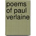 Poems Of Paul Verlaine