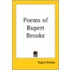 Poems Of Rupert Brooke