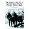 Poems Plain And Simple door Mel Negaard
