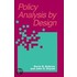 Policy Analysis Design