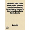 Portuguese Given Names by Books Llc