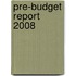 Pre-Budget Report 2008