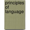 Principles of Language door Solomon Barrett