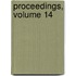 Proceedings, Volume 14