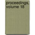 Proceedings, Volume 18