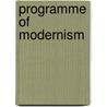 Programme of Modernism by Ernesto Buonaiuti