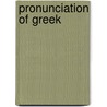 Pronunciation of Greek door John Stuart Blackie