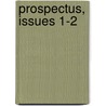 Prospectus, Issues 1-2 door American Societ