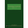 Psychology of Learning by Unknown