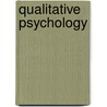 Qualitative Psychology door Onbekend