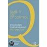 Quality Out Of Control by A. Odgers