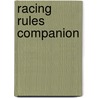 Racing Rules Companion door Bryan Willis