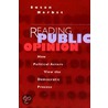 Reading Public Opinion door Susan Herbst