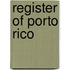 Register Of Porto Rico