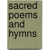 Sacred Poems and Hymns door John Holland
