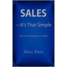 Sales-It's That Simple door Dave Slain