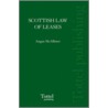 Scottish Law Of Leases door Ma Angus Mcallister